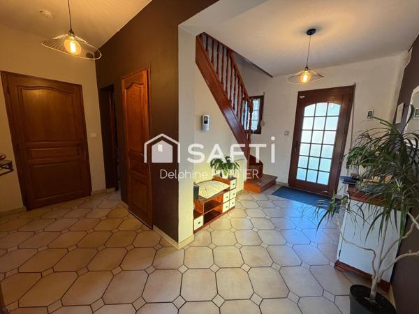 Maison 151m2, 6 pièces, 4 chambres, un bureau