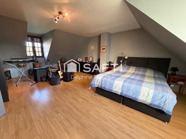 Maison 151m2, 6 pièces, 4 chambres, un bureau