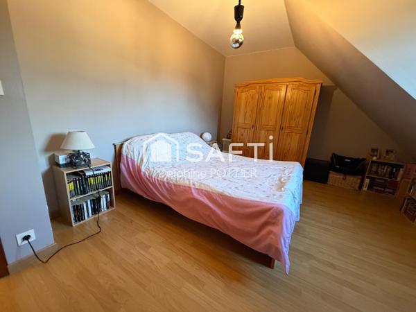 Maison 151m2, 6 pièces, 4 chambres, un bureau