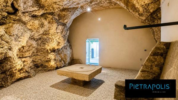 Maison troglodyte entièrement rénovée