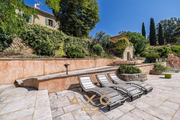 ALLEMAGNE-EN-PROVENCE - BASTIDE - 696 m² - 5 HABITATIONS - PISCINE 15x7 - TERRAIN 1 HA - 995 000 €
