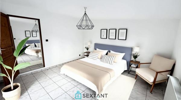 Plain-pied 2 chambres + 1 bureau