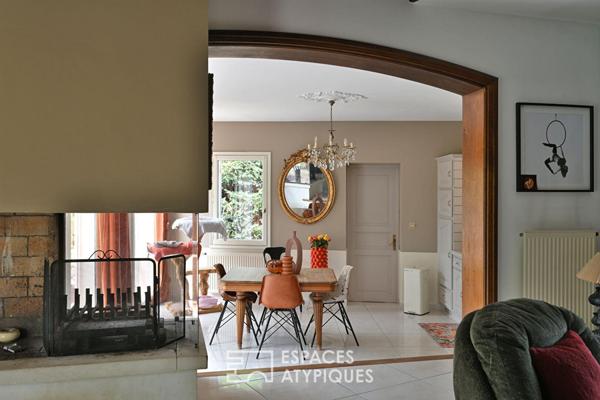 Maison de charme avec jardin arboré
