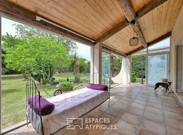 Maison de charme avec jardin arboré