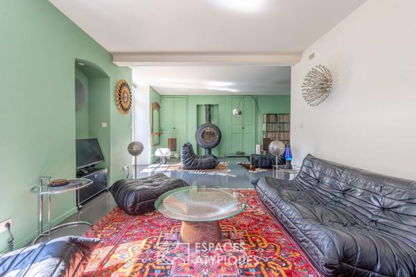 Ancien presbytère rénové en coeur de village