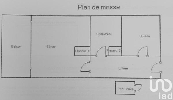 Appartement 2 pièces de 28 m² à Pornichet (44380)