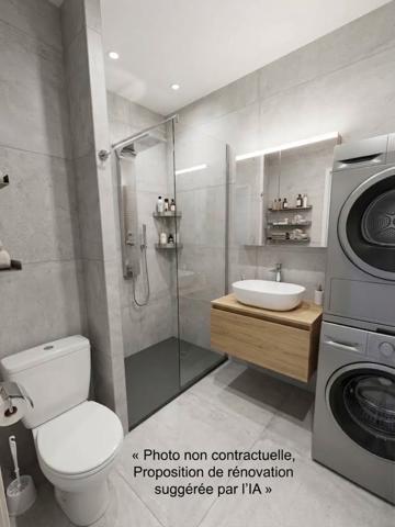 ROYAN - QUARTIER DU PARC - APPARTEMENT T1 AU PIED DE LA PLAGE - AVEC GARAGE