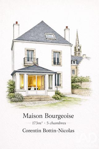 Maison à vendre 8 pièces 173 m² Trégunc