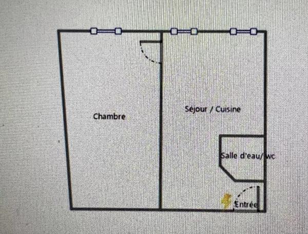 Appartement 2 pièces + JARDIN à vendre PARIS 20EME - Pyrénées - Gambetta
