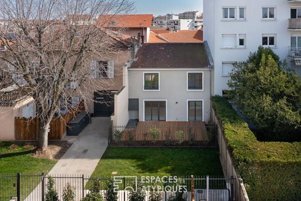 Maison élégante rénovée avec sa terrasse au calme