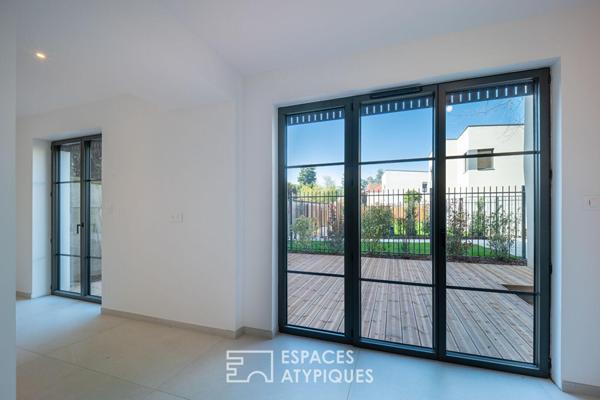Maison élégante rénovée avec sa terrasse au calme