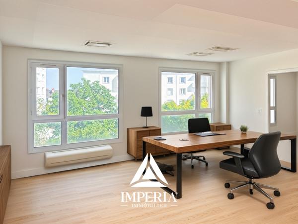 Saint-Pierre-des-Corps (37700) Bureaux à louer 95 m² – Saint-Pierre-des-Corps gare TGV – 5 bureaux – Parking