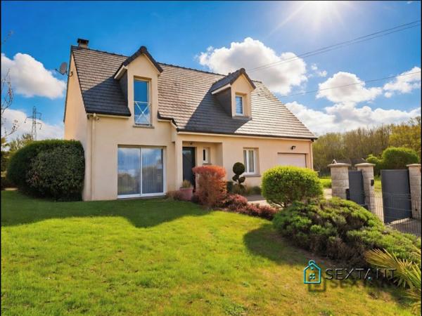 Maison avec grand jardin et vue dégagée