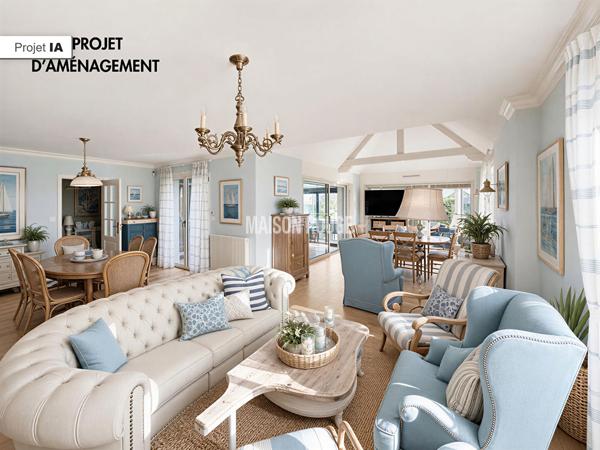 Maison en impasse à Dinard - quartier prisé proche plage et marché - suite parentale - jardin - garage