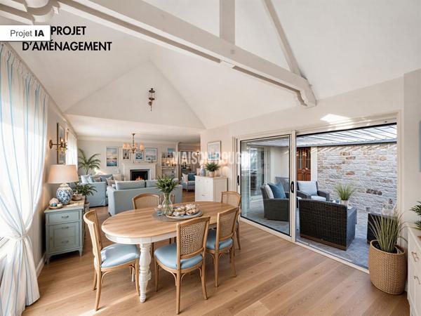 Maison en impasse à Dinard - quartier prisé proche plage et marché - suite parentale - jardin - garage