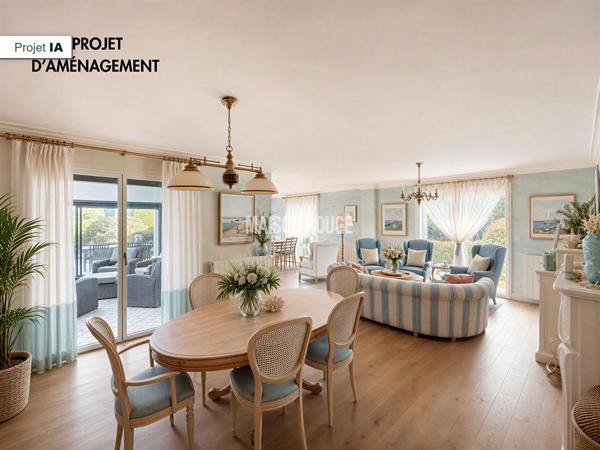 Maison en impasse à Dinard - quartier prisé proche plage et marché - suite parentale - jardin - garage