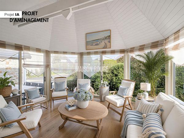 Maison en impasse à Dinard - quartier prisé proche plage et marché - suite parentale - jardin - garage