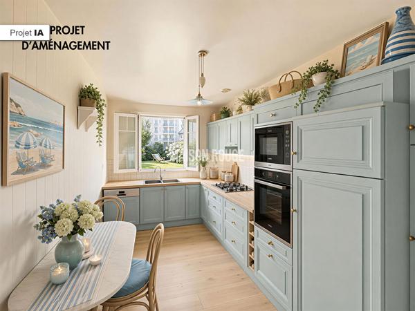 Maison en impasse à Dinard - quartier prisé proche plage et marché - suite parentale - jardin - garage