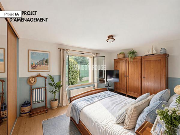 Maison en impasse à Dinard - quartier prisé proche plage et marché - suite parentale - jardin - garage