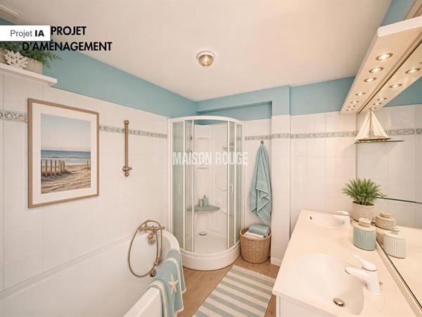 Maison en impasse à Dinard - quartier prisé proche plage et marché - suite parentale - jardin - garage