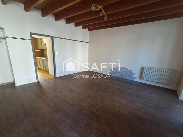 Maison avec 2 chambres et garage