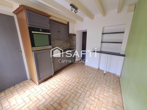 Maison avec 2 chambres et garage