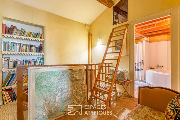 Maison en triplex avec jardin