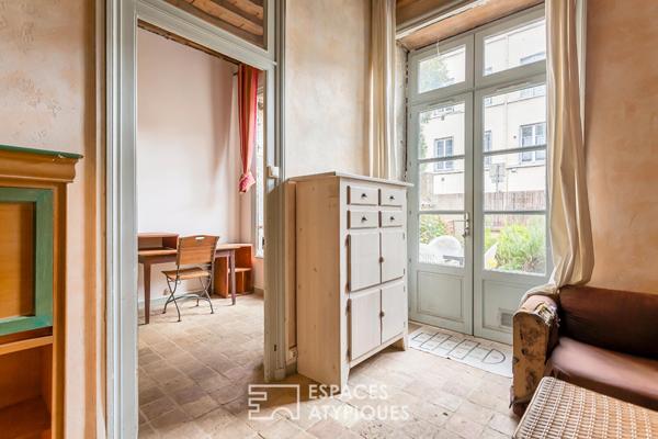 Maison en triplex avec jardin