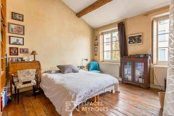 Maison en triplex avec jardin