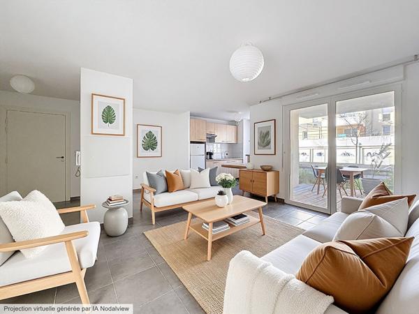 T3 64 m² + terrasse + 2 parkings Proximité centre Castanet