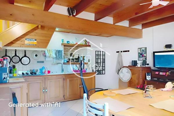 Pineuilh – Maison de 61 m² avec garage, terrasse et jardin