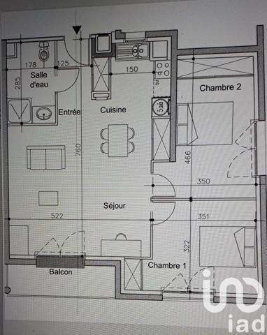 Appartement 3 pièces de 65 m² à Le Rheu (35650)
