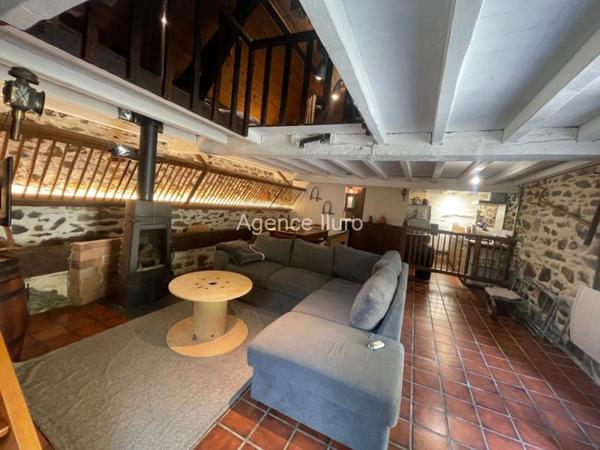Grange - Vallee d'ossau - Réf.:205445 EXCLUSIVITE - GRANGE RENOVEE - BELLE VUE - 8019 M² DE TERRAIN -