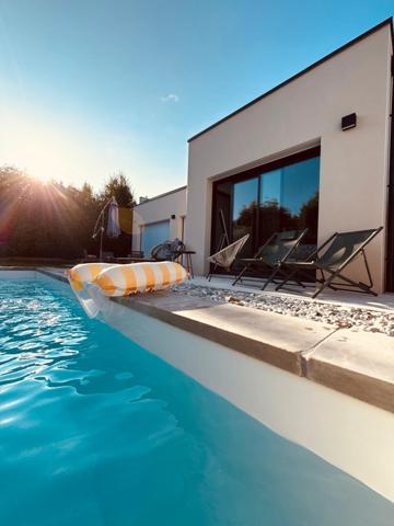 Plumergat (56400) maison contemporaine + piscine Extension de 2024