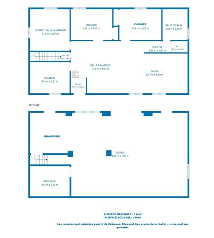Maison à vendre 5 pièces 114 m² Blaye-les-Mines