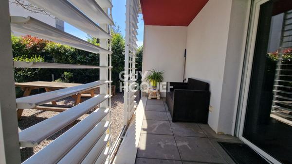 CANOHES Charmant T2 de 43 m² lumineux avec jardin et 2 places de parking fermé.