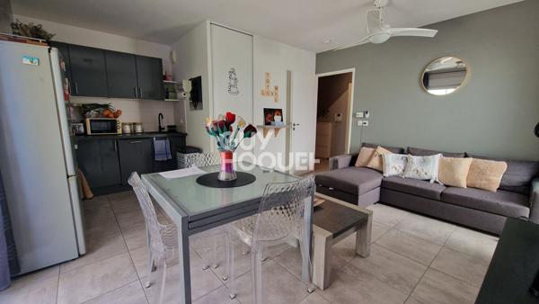 CANOHES Charmant T2 de 43 m² lumineux avec jardin et 2 places de parking fermé.