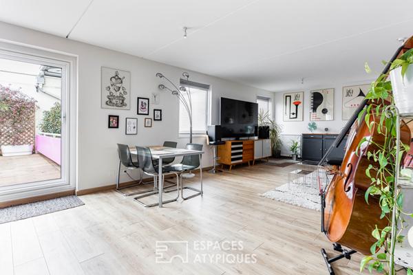 Appartement T4 et terrasse en rooftop à Toulouse