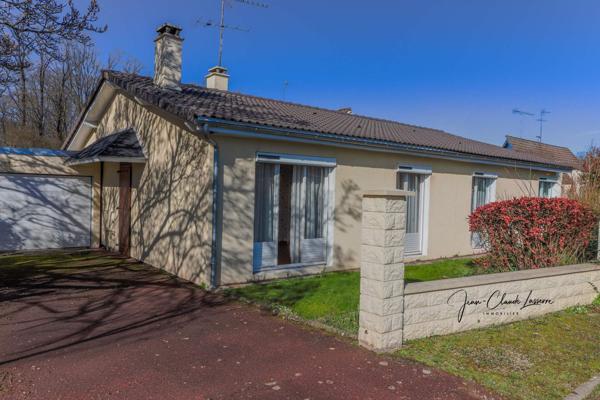 Vierzon (18100) Maison de plain-pied 3 chambres avec grand garage – Chaillot