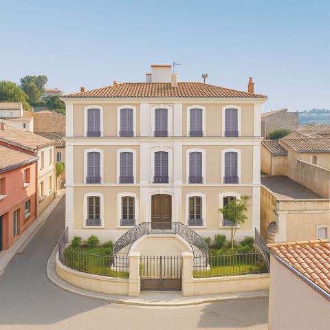 Vauvert centre ? Appartements rénovés dans maison de maître ? Denormandie possible