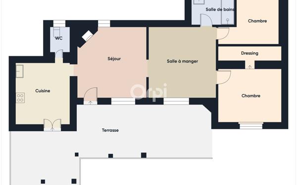 Maison à vendre    3 pièces •  Tourrettes