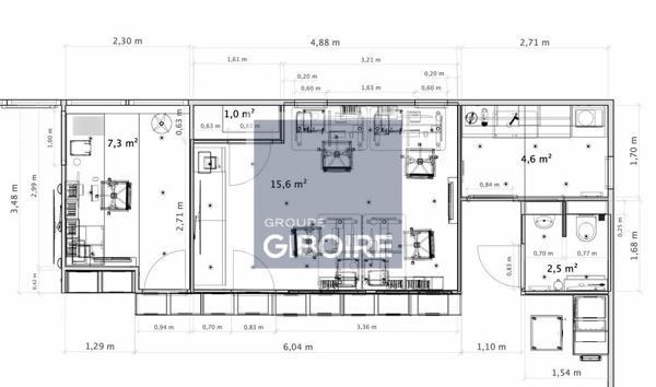 Local d'activites 475 m² à louer SAINT-BARTHLEMY-D'ANJOU (réf : 49.017490)