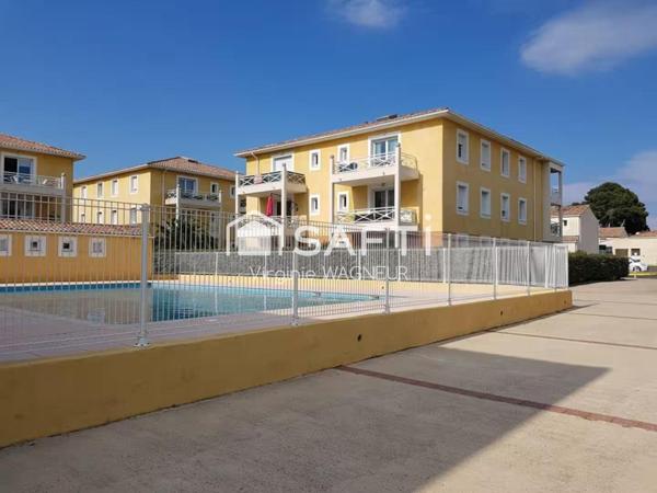 T2 dans Résidence avec Piscine et Parking Privé