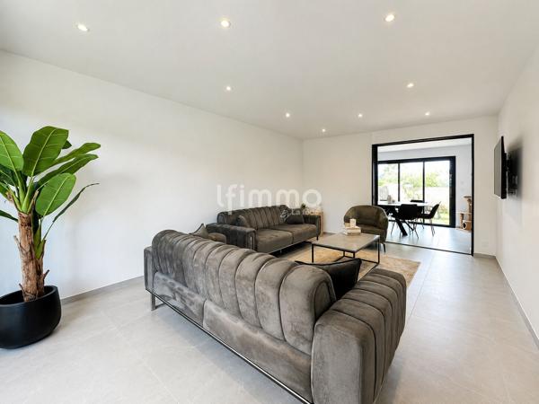 Maison neuve plain-pied 126m² terrain 420m² garage 20m²