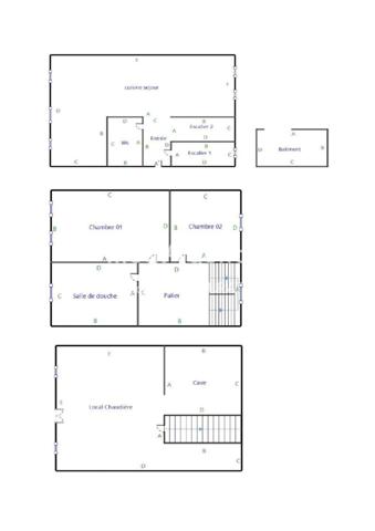 Maison à PRE-EN-PAIL-SAINT-SAMSON, 53140 - 3 pièces 90m²