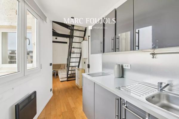 Studio – Dernier étage avec ascenseur / Trocadéro