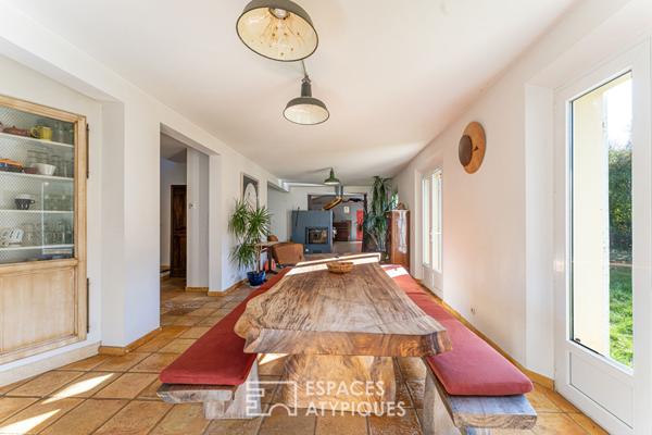 Mas provençal contemporain éco-responsable avec piscine
