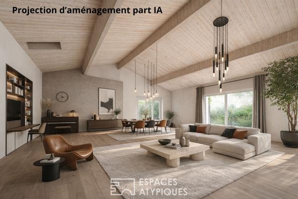 Mas provençal contemporain éco-responsable avec piscine