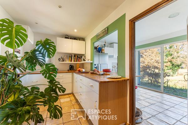 Mas provençal contemporain éco-responsable avec piscine