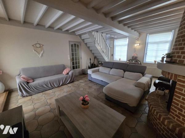 HALLUIN - MAISON  127 M2 HAB  SUR UN TERRAIN DE 600 M2  ENVIRON  - 